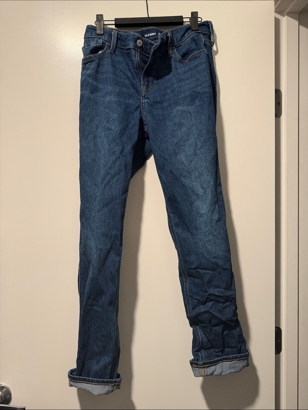 Old Navy Women’s Dark Blue Boyfriend Jeans